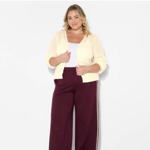 Women’s Off-White Cardigan 1X